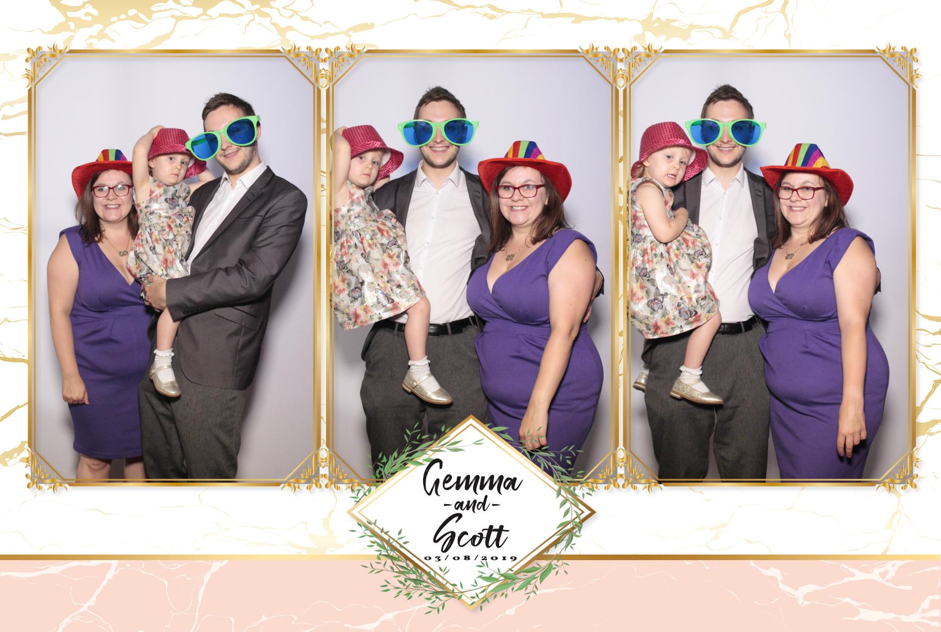 Gemma & Scott's Wedding | View more photos from the event at gallery.myphotoboothexperience.co.uk/u/MyPhotoBoothExperienceLtd/Gemma-Scotts-Wedding